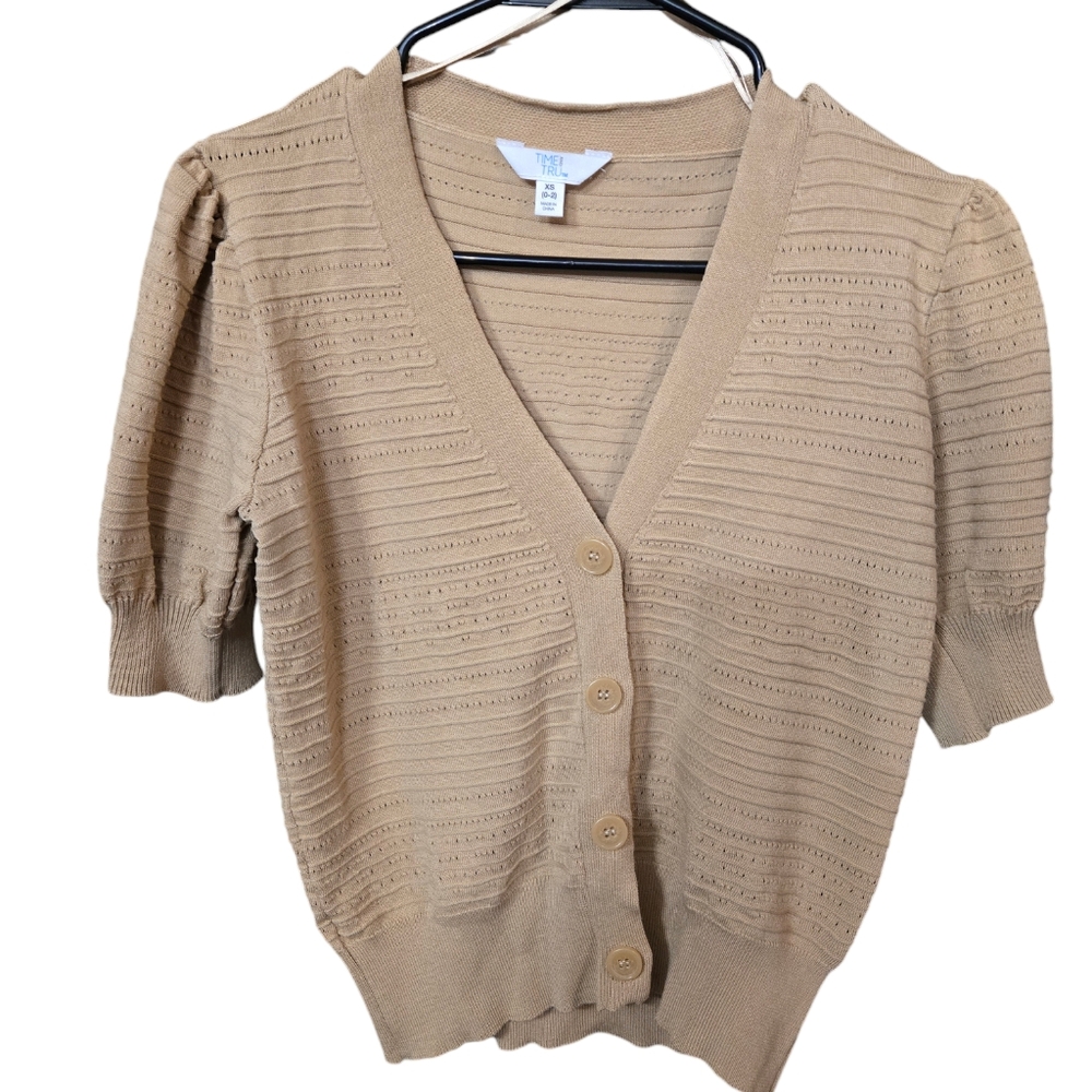 ****Time & Tru Cardigan